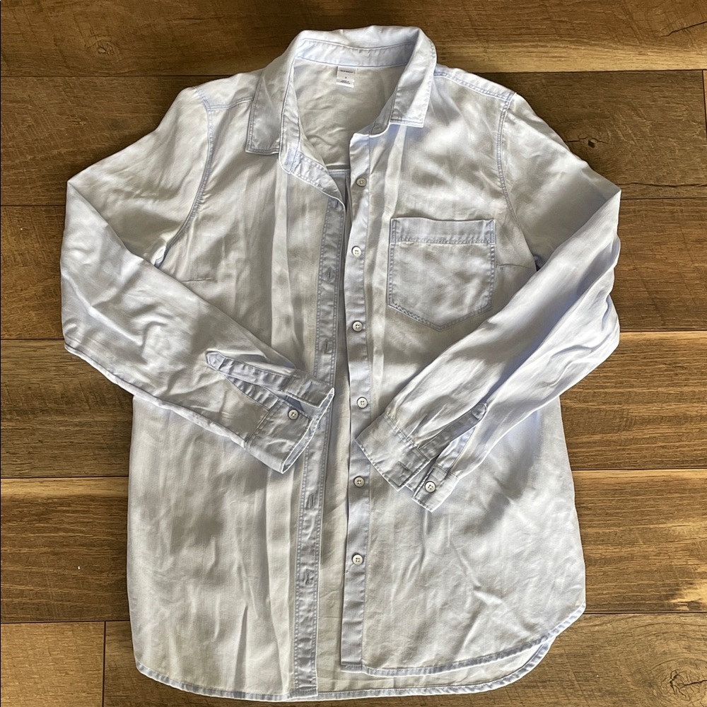 Old Navy Sky Blue Casual Shirt